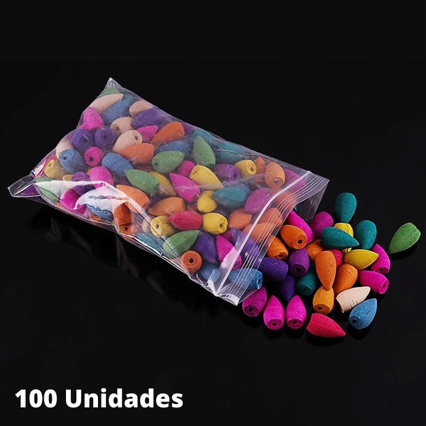 Incensos Cone - 100 Unidades